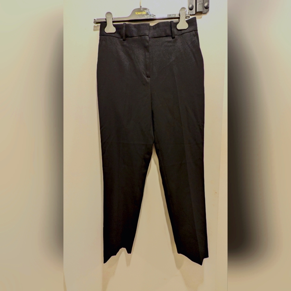 REISS Woven Black Dress Pants